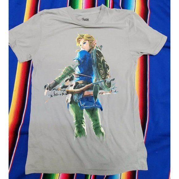 Men's Zelda Breath of The Wild T-Shirt S - Loot Crate Exclusive - Picture 1 of 3